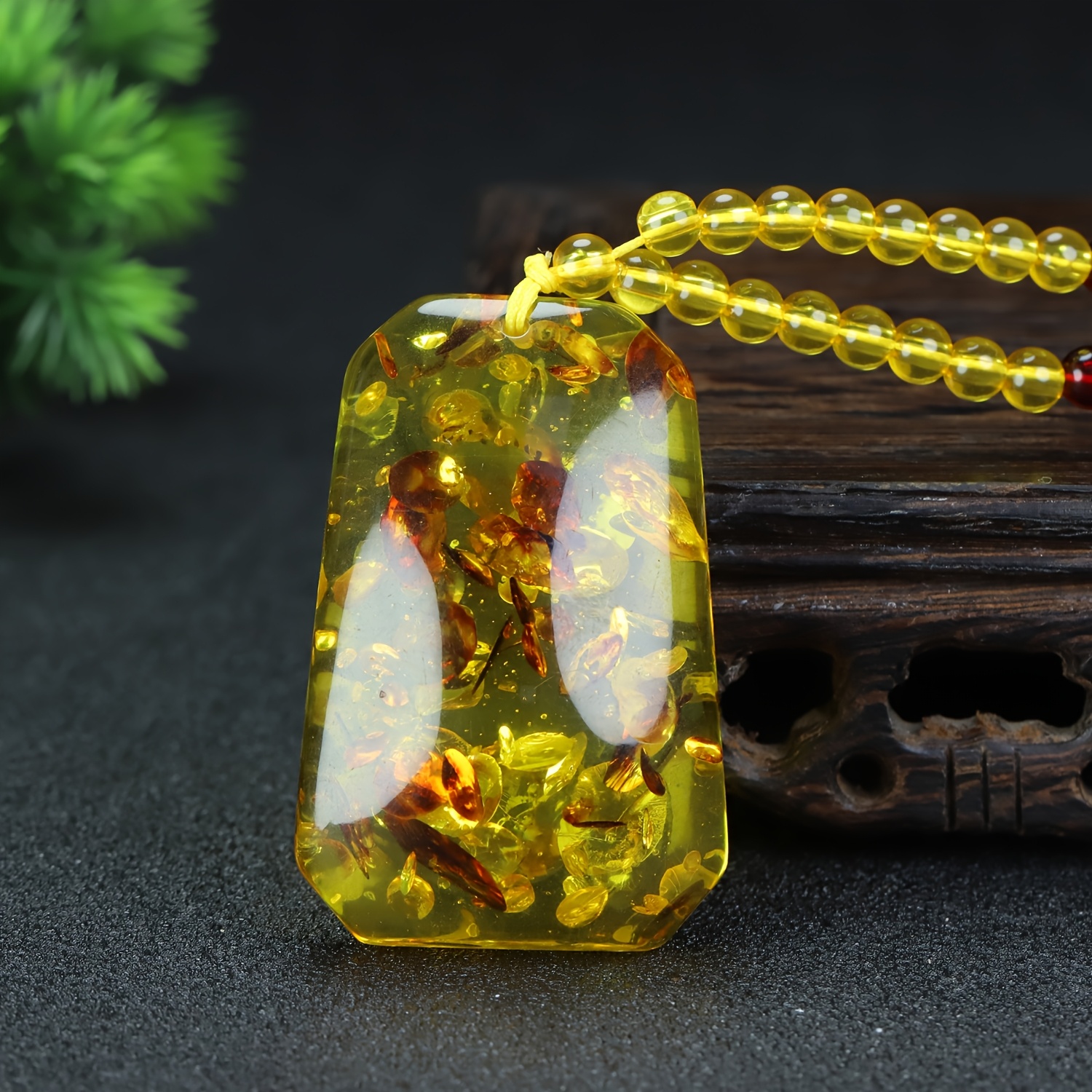 Square Peace Pendant for Men & Women, Minimalist Design